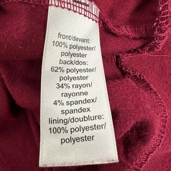 Maurices Women's Spaghetti Strap Blouse Size L Red - Picture 5 of 6